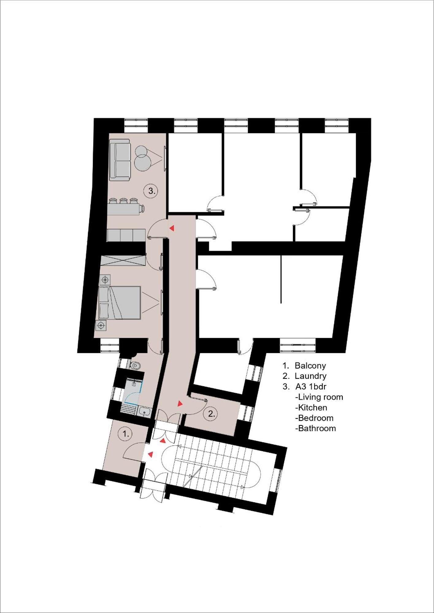 Central Apartments ซาราเยโว ภายนอก รูปภาพ