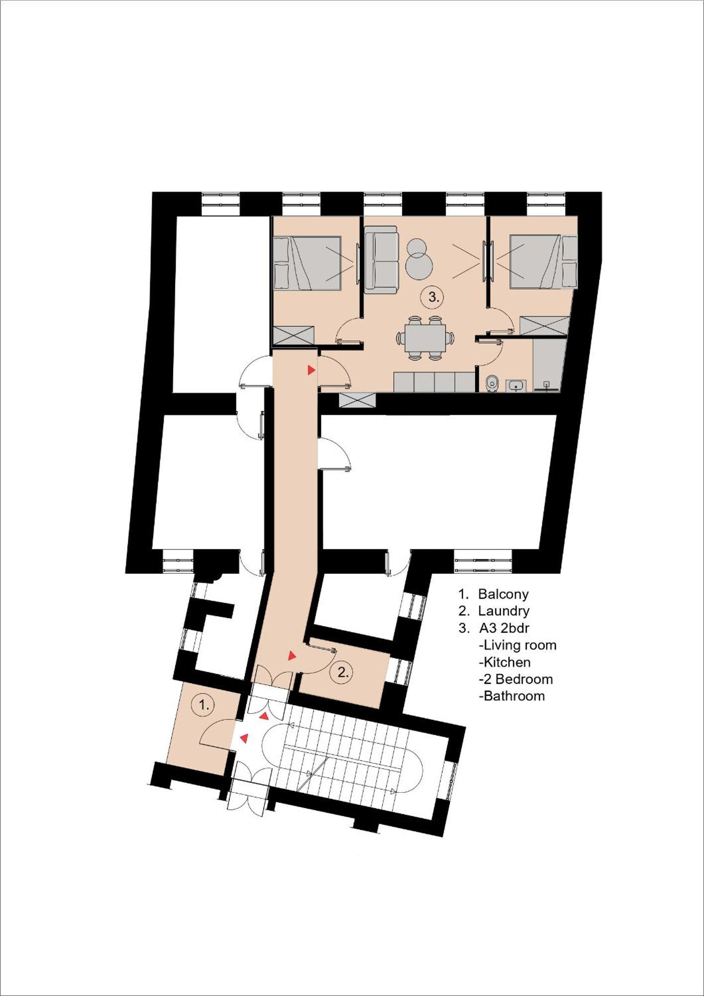 Central Apartments ซาราเยโว ภายนอก รูปภาพ